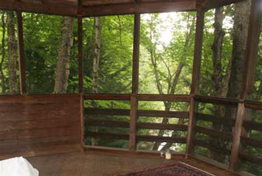 Yurt at Mountain River Academy of T'ai Chi Ch'uan